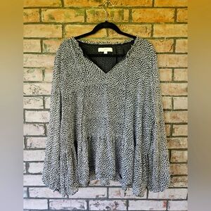 Loft chiffon blouse